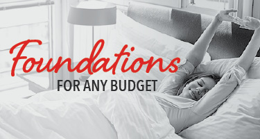 Foundations for any budget